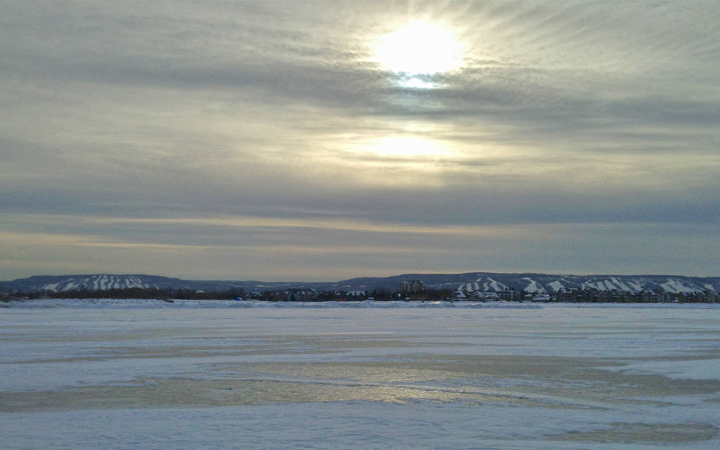 Ice Running on Georgian Bay