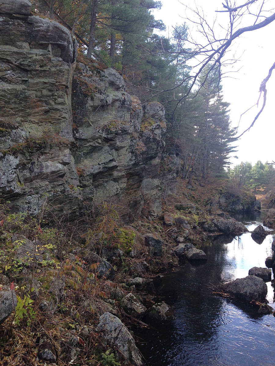 Rock Face on the Trail